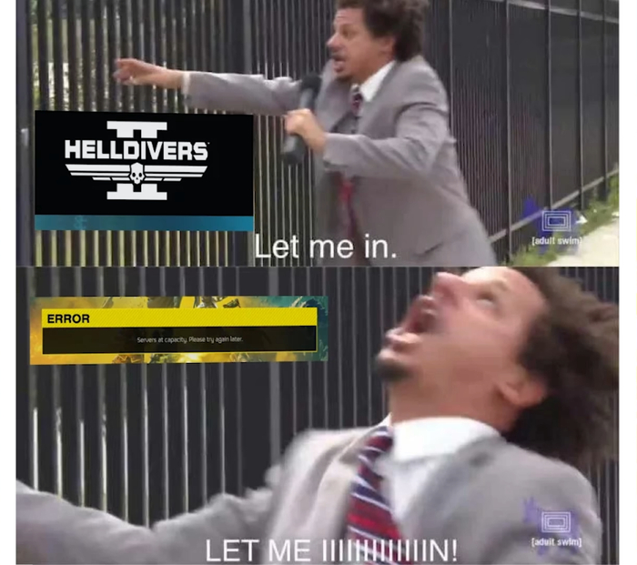 “让我进去！！！！！！”