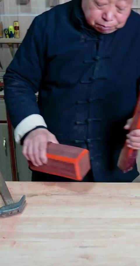 中华榫卯技艺之绝户榫特点牢不可破无解除非人为破坏