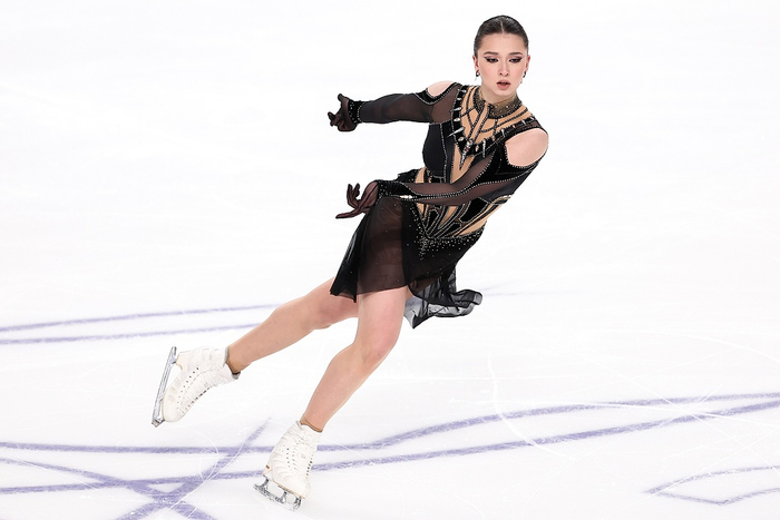 俄罗斯花样滑冰运动员卡米拉·瓦利耶娃 视觉中国 图