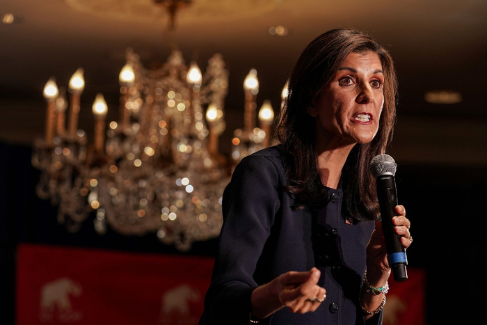 　黑利宣布退选。&nbsp; &nbsp;