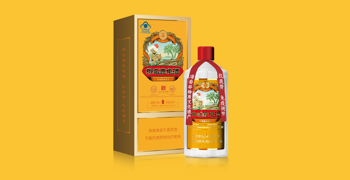 本届春糖,海南椰岛将携带两款实力产品亮相,分别是以椰岛鹿龟酒甄选版