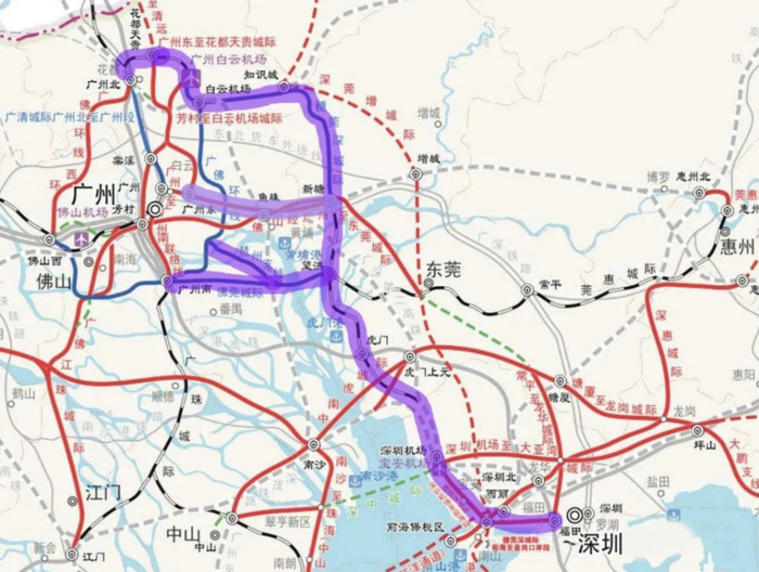 深莞惠,跨城轨道提速|深圳机场|延长线|东莞_新浪新闻