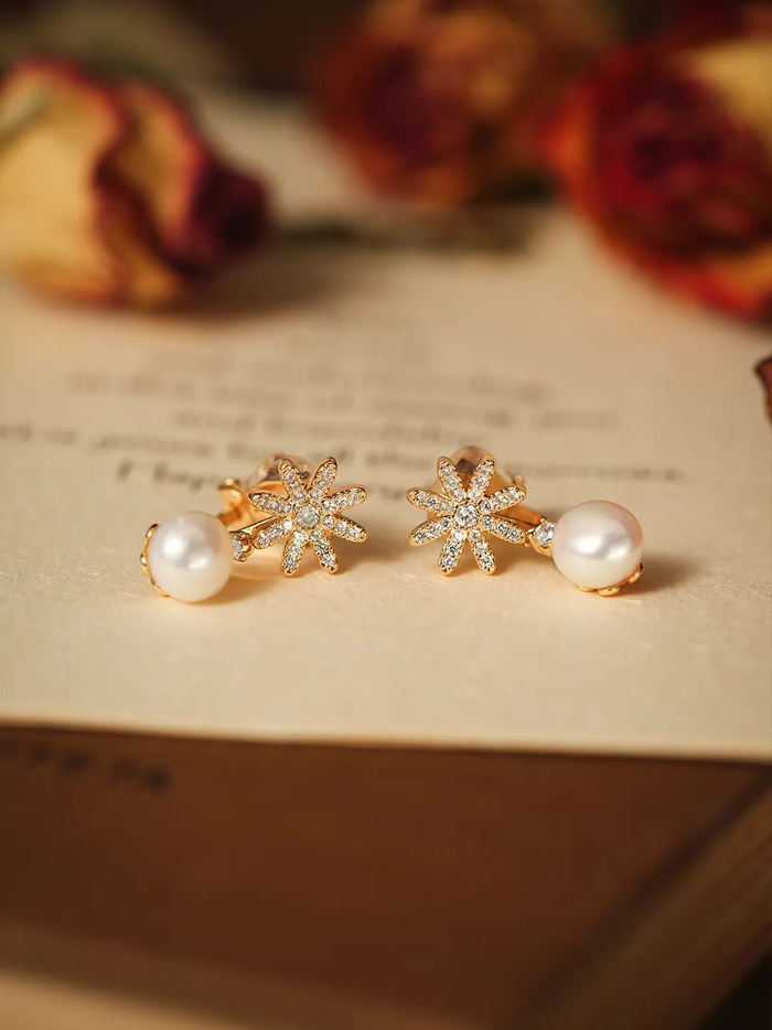 一周不重样,无耳洞也能戴的珍珠耳夹,优雅天成|淡水珍珠_新浪新闻