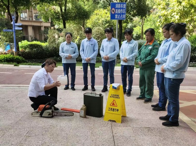 她力量碧桂园物业追梦人从不逊色