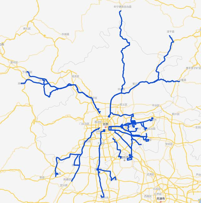"数"看基层治理|2500余公里跨市域公交线让京冀联