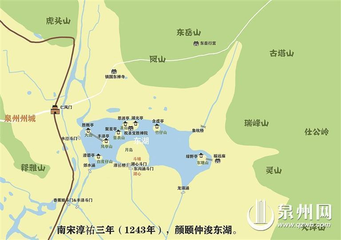 泉州东湖八座岛山今何在?"后生家"着力破解七星伴月谜团