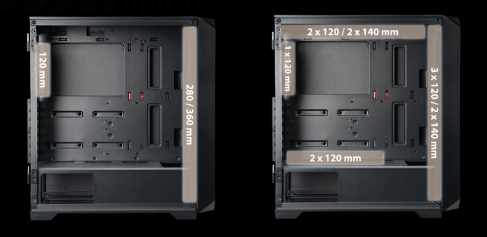 安耐美推出 enerpazo ep237 机箱:磁吸钢化玻璃侧板,黑白双色