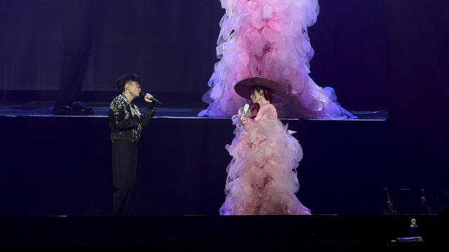 王铮亮是今天张靓颖演唱会的嘉宾