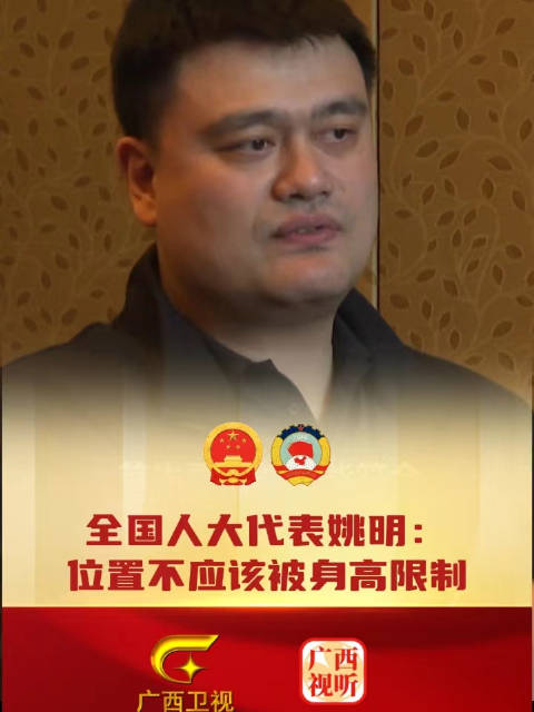 全国人大代表姚明:位置不应该被身高限制_手机新浪网