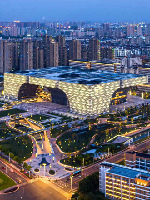 常州地标文化广场图书馆一不小心走向国际啦文旅常州