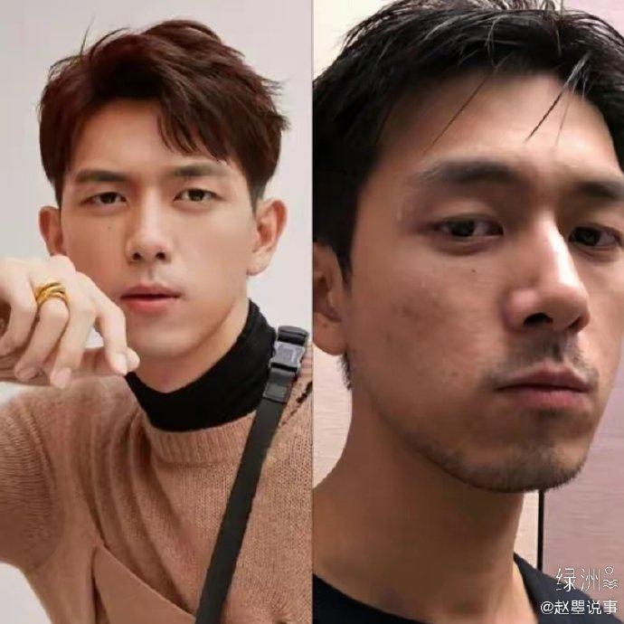 李现是真没偶像包袱啊,直接分享了他的素颜照……|李现|偶像包袱_新浪