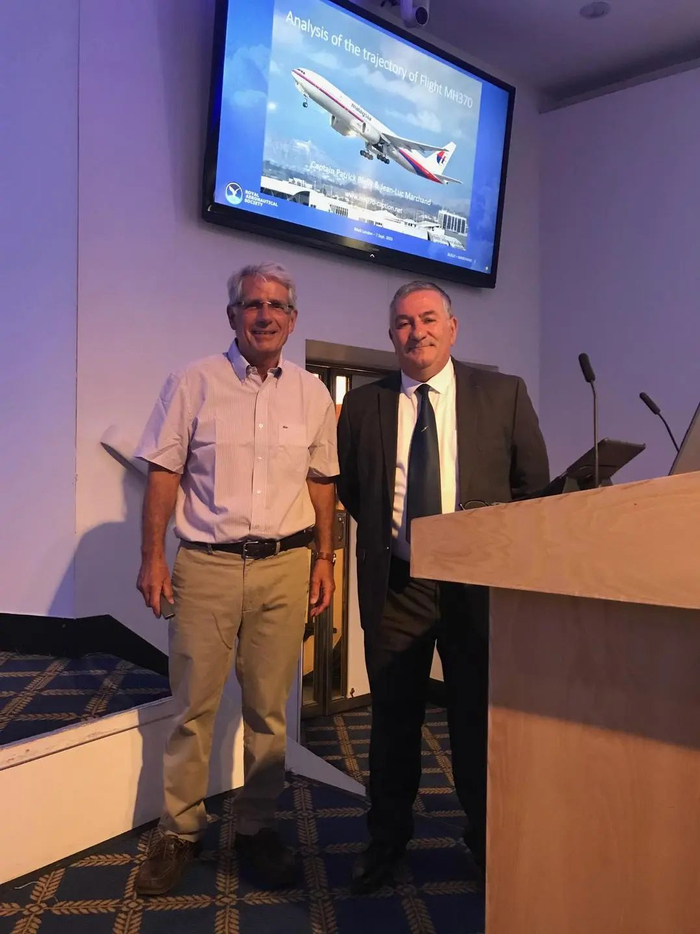 ▲让·吕克·马尔尚（左）与帕特里克·布莱利