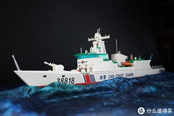 森宝积木818型海警船开箱|巡逻舰_新浪新闻