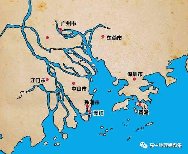 水文地理】天啊三八原来和珠江有关,微专题——海风锋与河口锋