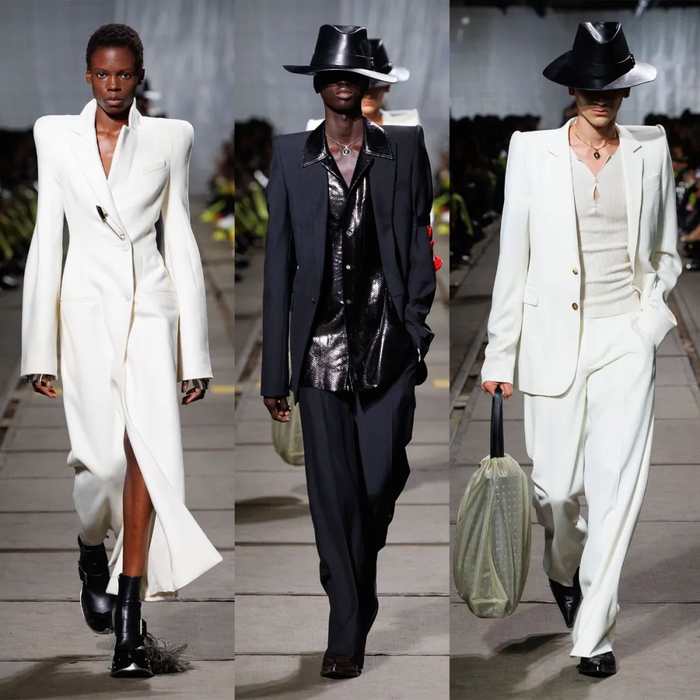 秋冬时装秀在巴黎13区的废弃食品工场里伴随着sinead oconnor的歌声