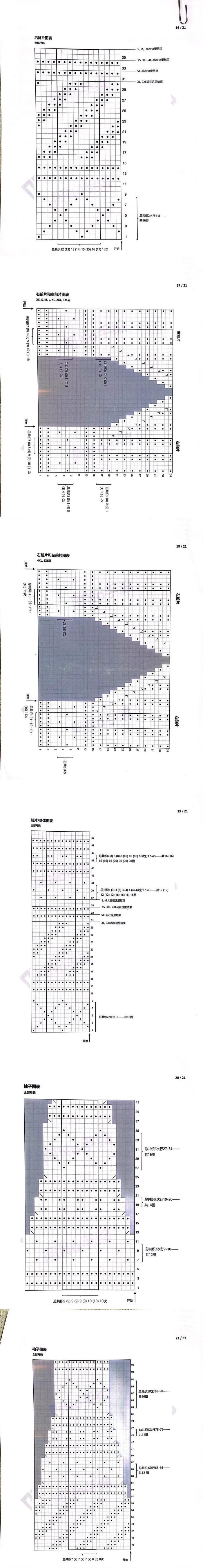 从上往下编织的网红风暴男士宽松毛衣