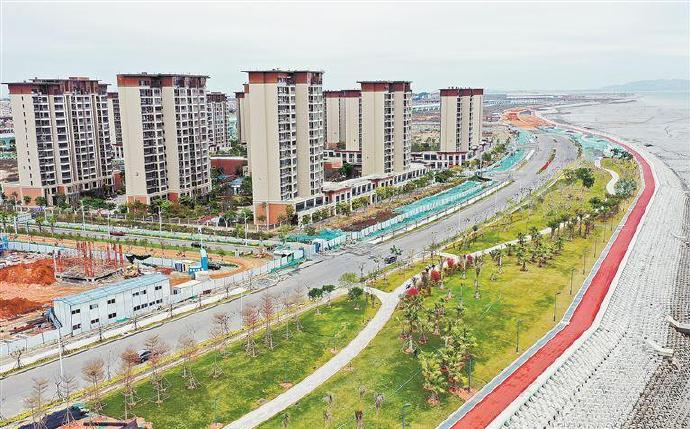 改善和美化大嶝岛西侧海岸线整体景观风貌,同时还将进一步完善新机场