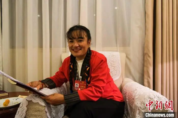 两会罗布央宗我从莲花秘境墨脱来