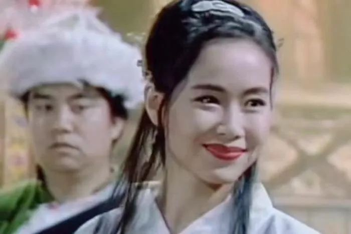 叶童在1994年版《倚天屠龙记》中饰演赵敏。视频截图