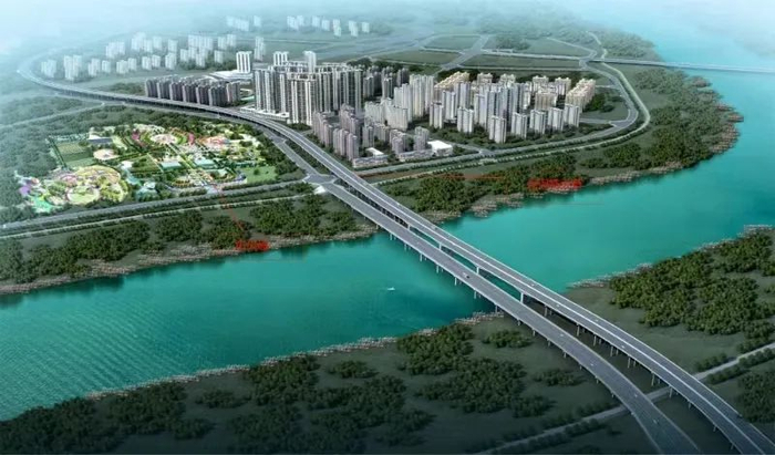 马家堡至泾阳高速公路示意图