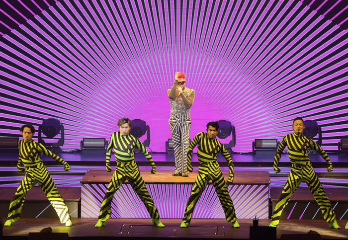 郭富城"梦幻舞林"演唱会2024现场.新京报记者郭延冰 摄