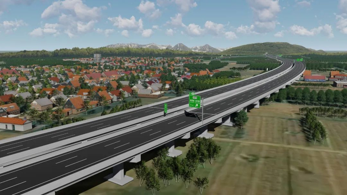 鄠邑经周至至眉县高速公路示意图