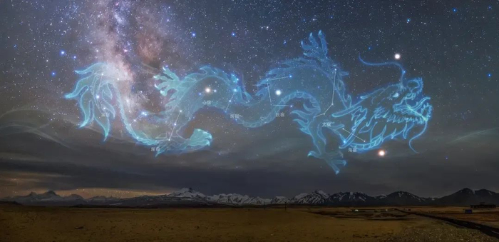 △苍龙七宿 图源：北京天文馆