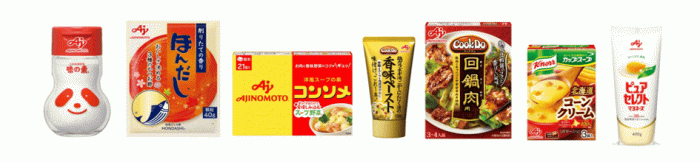 味之素集团部分产品，图片来源：味之素