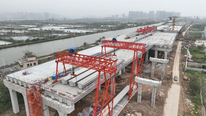 香海大桥西延线有望年内通车|香海_新浪新闻