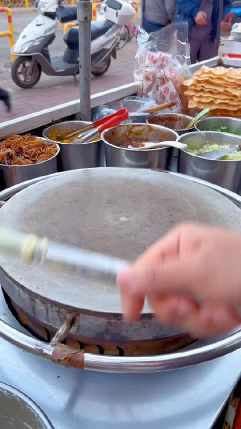 正宗山东杂粮煎饼