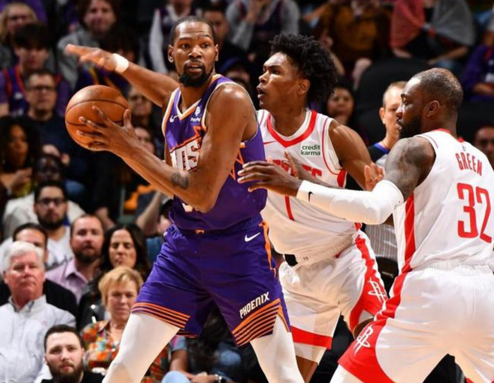 nba最强三巨头齐爆发,杜兰特天神下凡无人能挡|比尔|杜兰特|掘金队