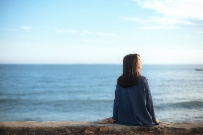 心境宽阔,内心宁静,心里干净