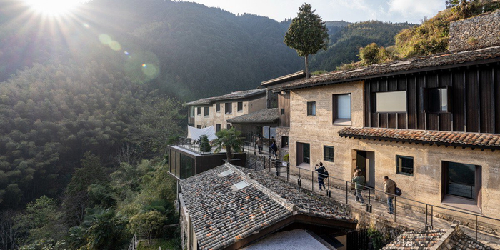 崖居古村的新生:松阳61飞茑集二期 / 孟凡浩-line 建筑事务所|民宿