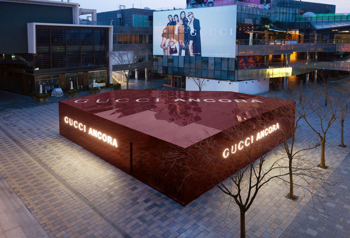 "gucci ancora 古驰安可拉红"同期登陆中国多城|古驰|gucci|上海市