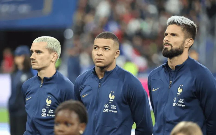 法国国奥队主帅亨利希望姆巴佩格列兹曼吉鲁参加奥运会