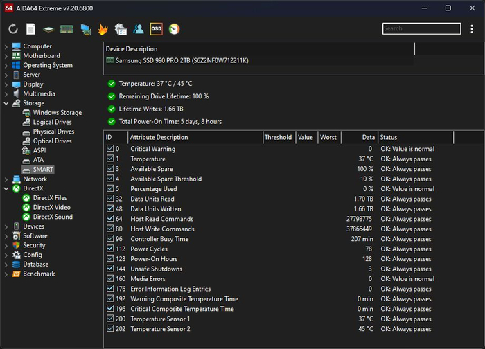 20 发布:引入3种深色模式,增强传感器监测|aida64