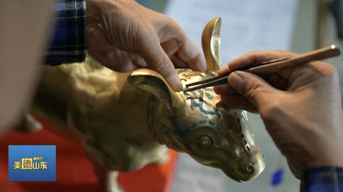 新时代美德山东|贾春德:20余年匠心复刻青铜器 让齐文化融入现代生活