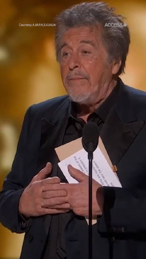 今年的奥斯卡最佳影片大奖由老牌影帝阿尔帕西诺颁发