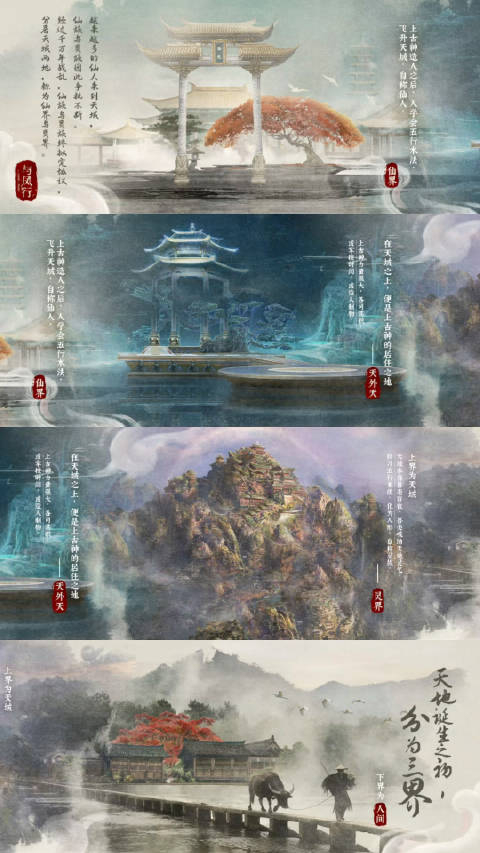 好喜欢与凤行的世界观人间灵界仙界天外天