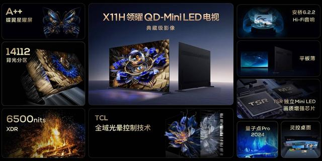 tcl mini led电视新品x11h,打造2024画质巅峰之选|tcl|mini led_新浪