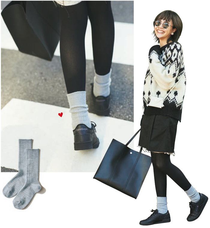 掌握新颖混搭法变身袜子达人