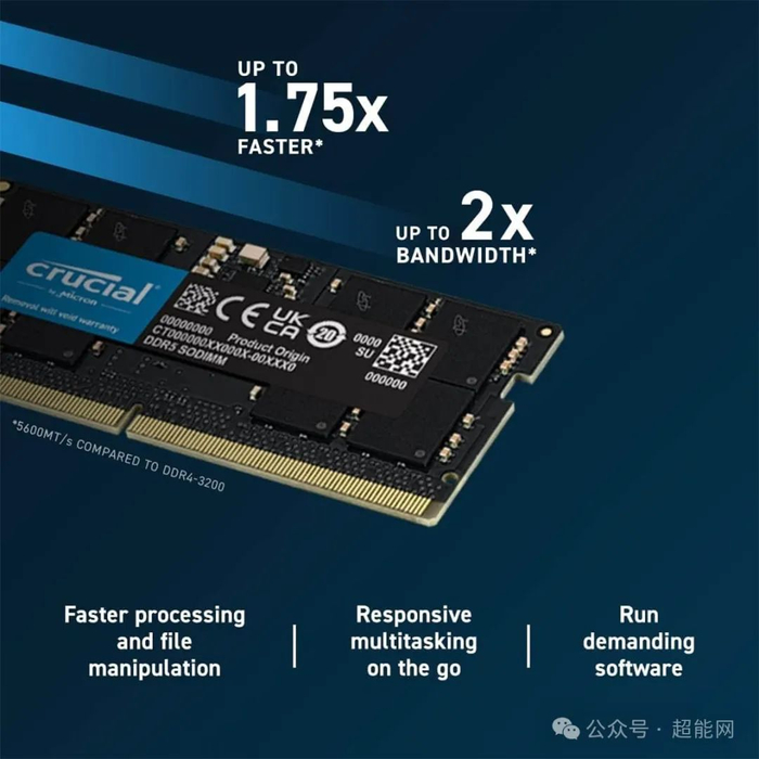 crucial推出单根12gb的ddr5内存,让消费者有更多选择|内存|ddr5内存