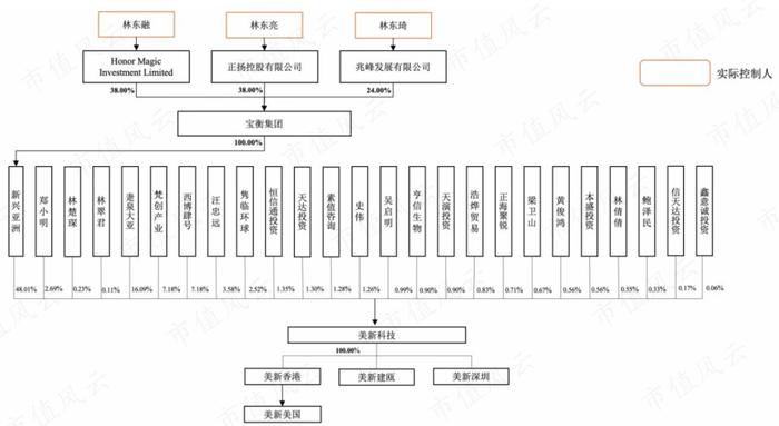 （公司股权结构，来源：招股书）