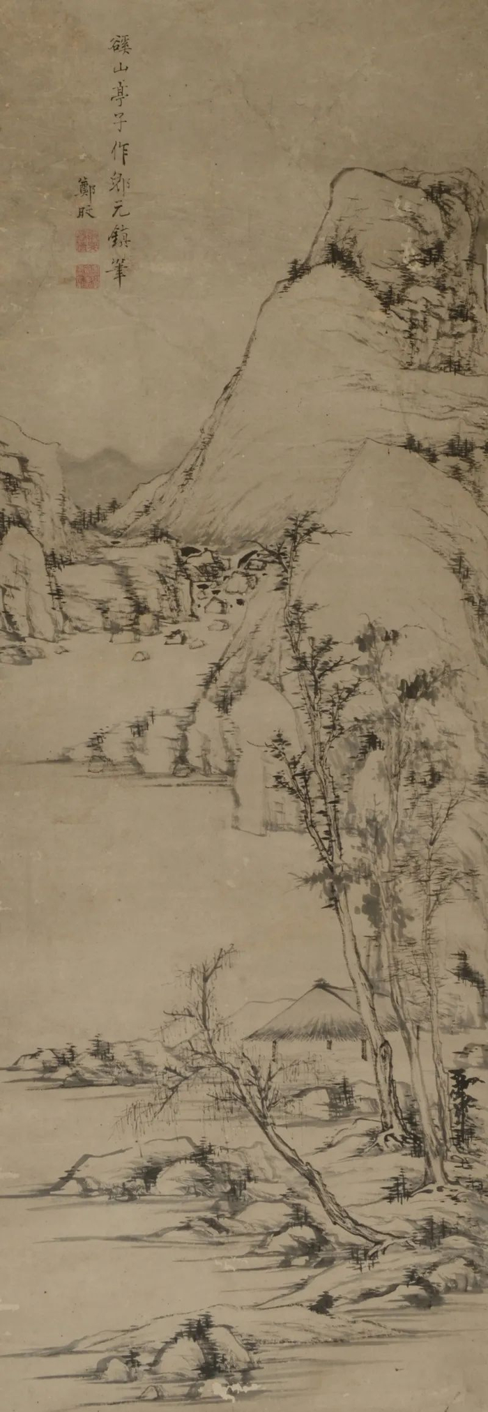 从渐江看到宾翁:新安画派精品亮相中国美术馆|博物院|徽州|画家|绘画|笔墨_手机新浪网