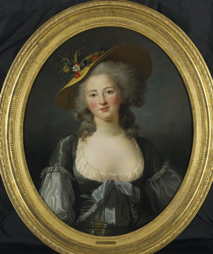 颜榴丨那些在经典油画作品中留下容颜的她和她