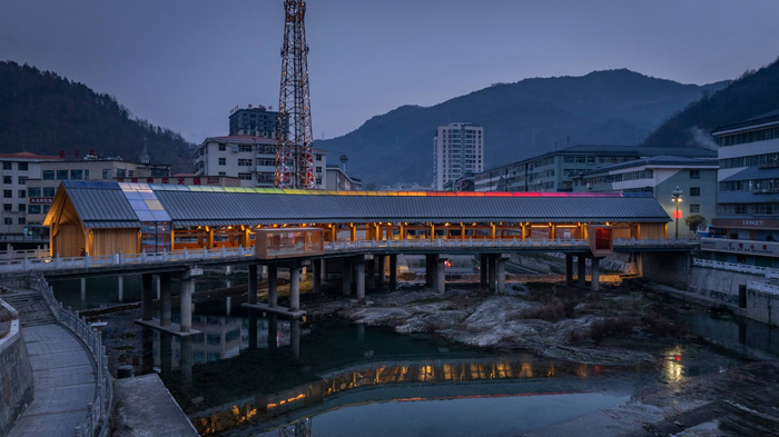 康县新人字桥及周边商业街更新设计 / 三文建筑 何崴工作室|设计|建筑