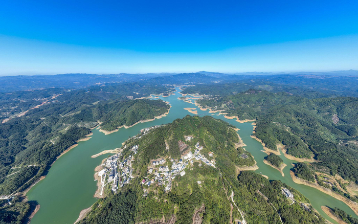 广西梧州:绿水青山景如画|爽岛|梨埠镇|苍梧县_新浪新闻