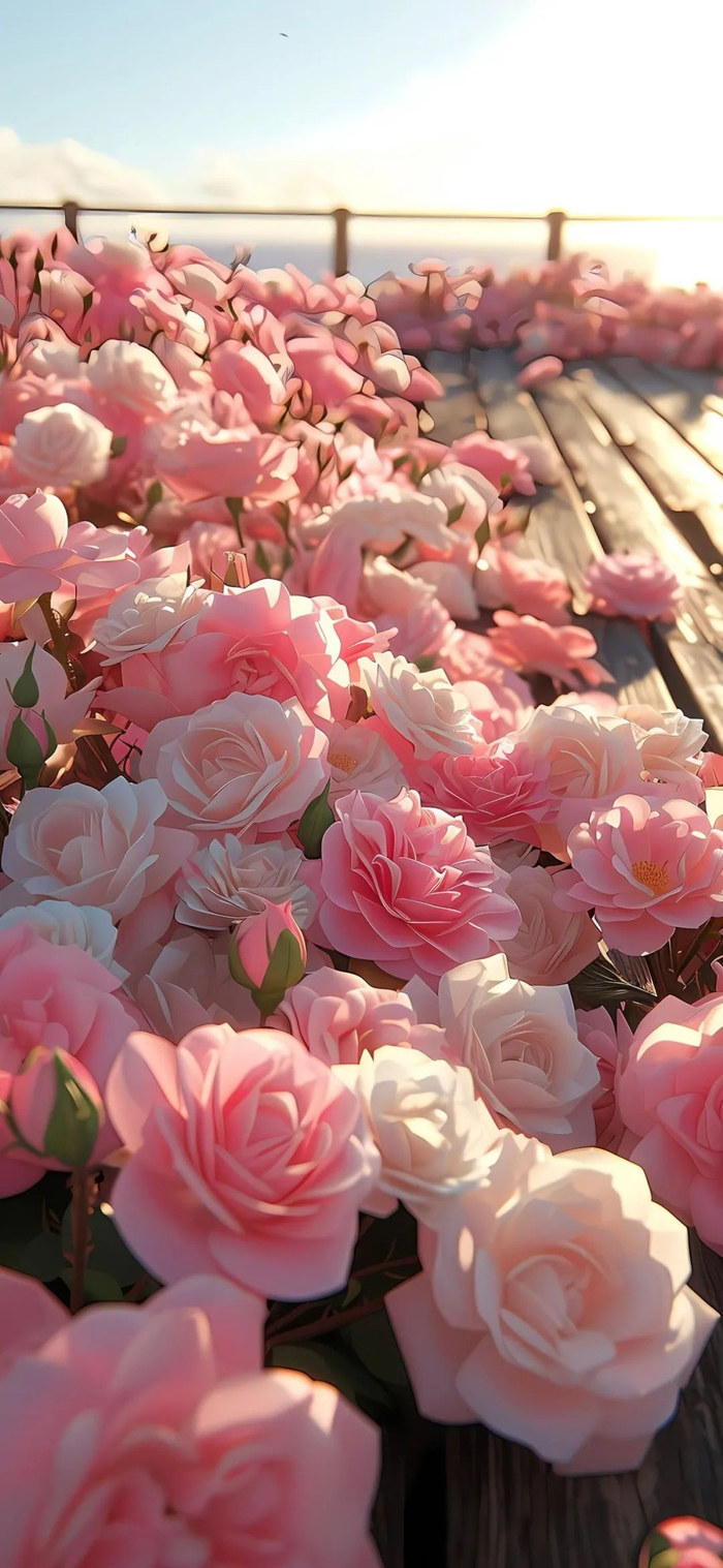 粉色系壁纸,少女心满满