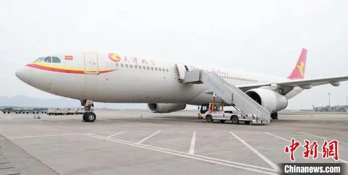 天津航空供图据悉,重庆往返莫斯科国际客运航线采用空客a330机型执飞