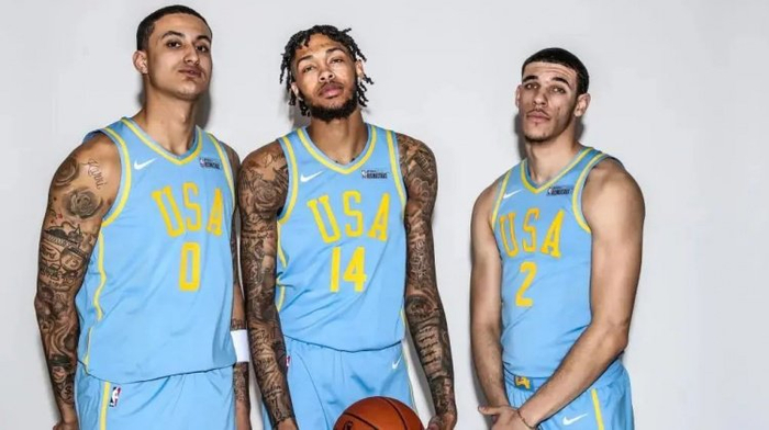 湖人选中的几位年轻球员时,他们会第一时间想到英格拉姆,鲍尔和库兹马